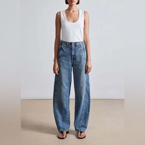 Apiece Apart Meridian Barrel Jeans in Austin Wash